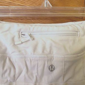 Lululemon Running/Tennis Skirt White